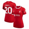 Maglia ufficiale Liverpool 2023-24 Diogo J 20 Casa per Donna